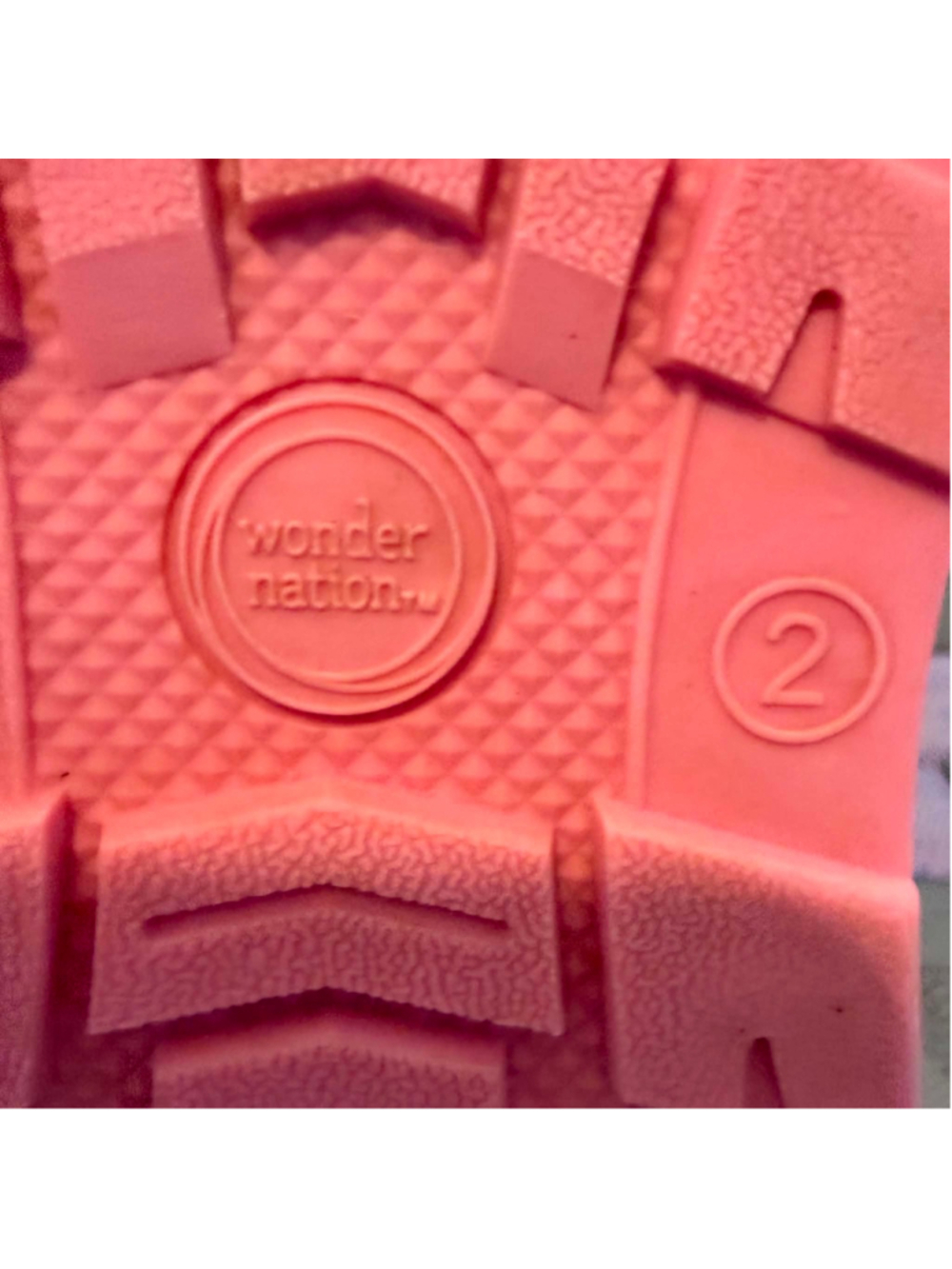 Girls Wonder Nation Waterproof Snow Boots Size 2 Purple Grey - Picture 5 of 15